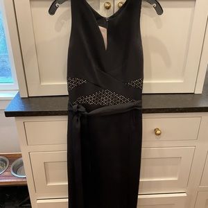 Black cocktail dress